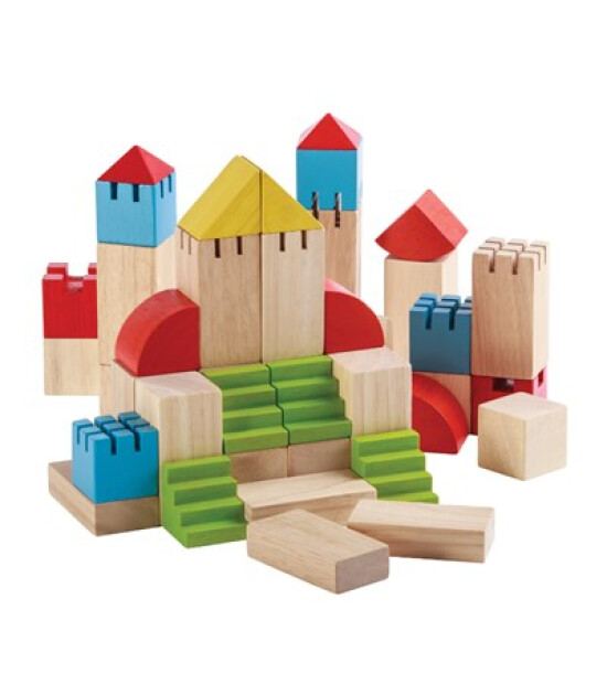 Plantoys Ahşap Yaratıcı Bloklar