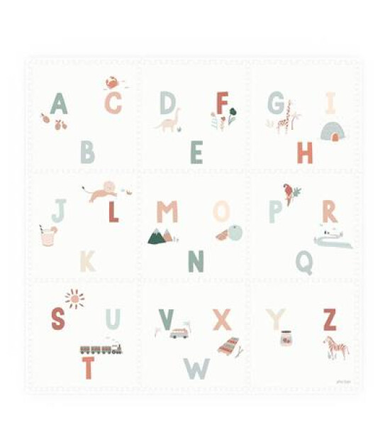 Play and Go Eevaa Puzzle Oyun Matı // Alphabet & Terazzo