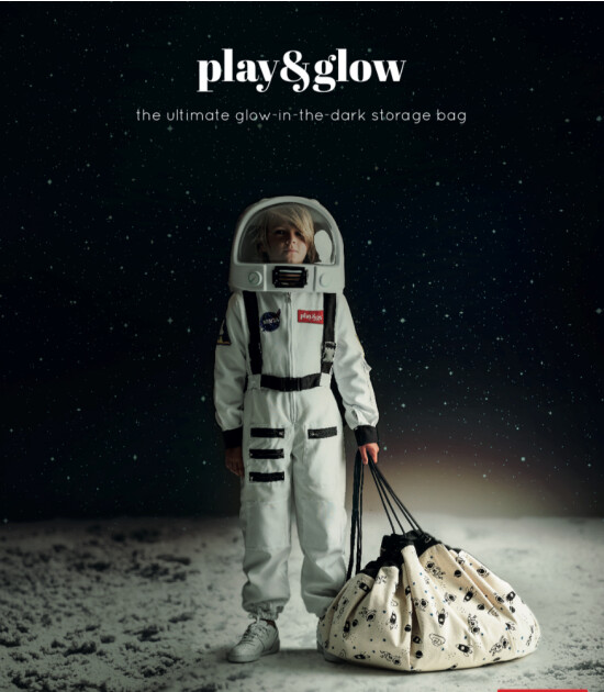 Play and Go Oyuncak &Ccedil;antası & Oyun Halısı // Fosforlu Space