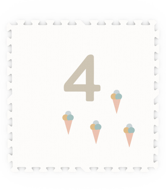 Play and Go Eevaa Puzzle Oyun Matı // Numbers & Dots