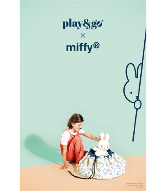 Play and Go Oyuncak Çantası & Oyun Halısı // Miffy