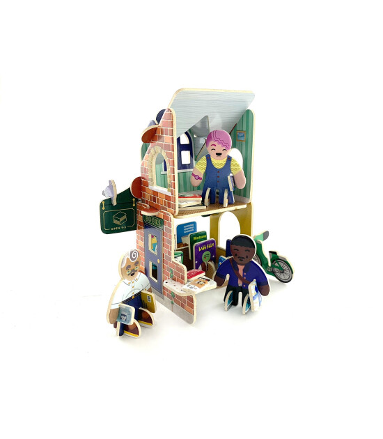 Playpress - Story Playset - Bookshop
