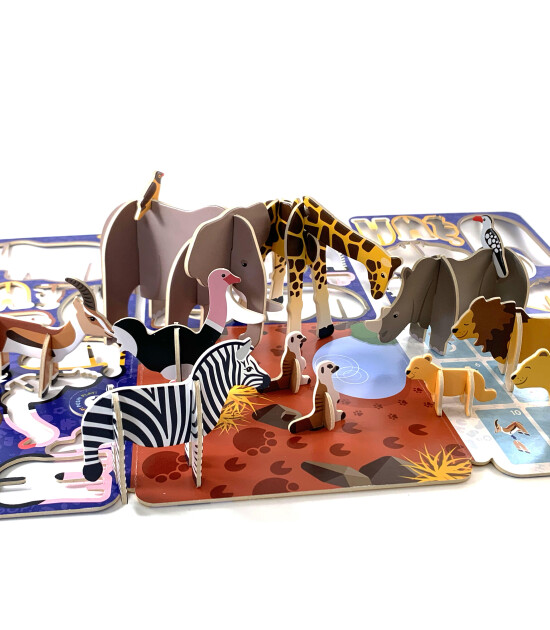 Playpress - Story Playset - Savannah Animals