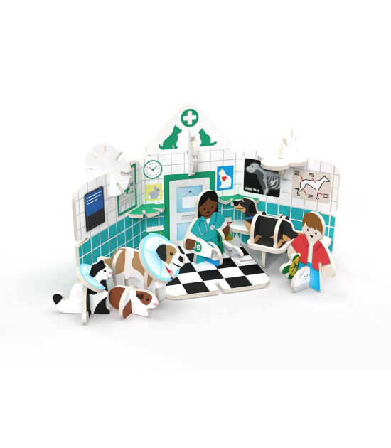 Playpress - Story Playset - Mini Vets