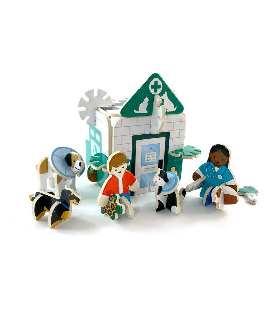 Playpress - Story Playset - Mini Vets