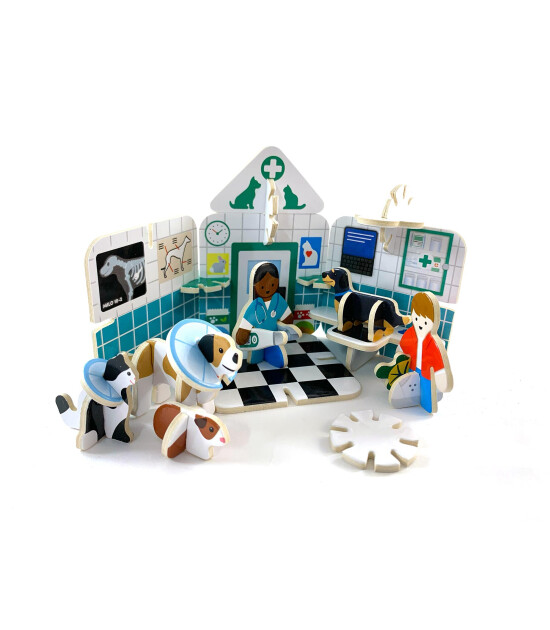Playpress - Story Playset - Mini Vets