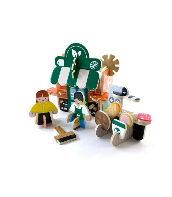 Playpress - Story Playset - Mini Refill Café
