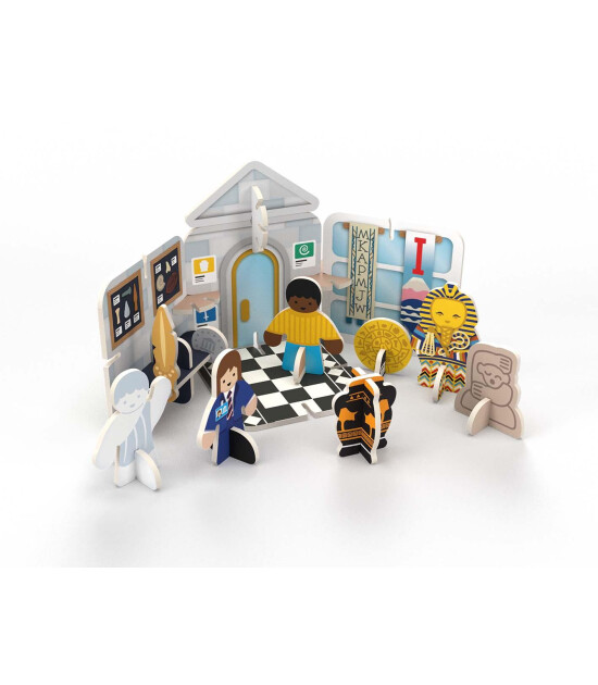 Playpress - Story Playset - Mini Museum