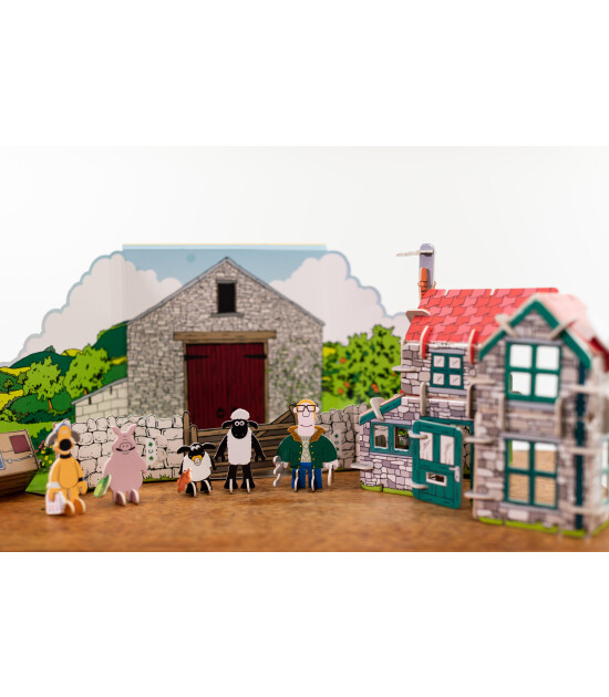 Playpress - Story Playset - Shaun the Sheep Mossy Bottom