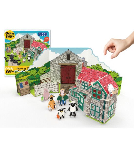 Playpress - Story Playset - Shaun the Sheep Mossy Bottom