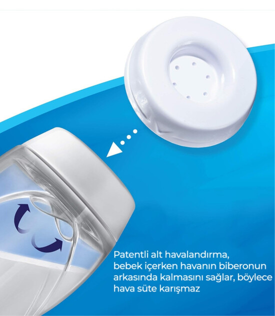 Playtex Baby Ventaire Yenidoğan Kolik & Reflü Önleyici Biberon Seti (178 ml) // 3 Adet