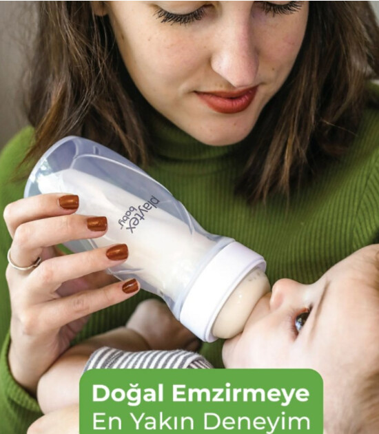 Playtex Baby Ventaire Yenidoğan Kolik & Reflü Önleyici Biberon Seti (266 ml) // 3 Adet