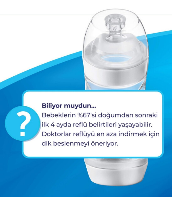 Playtex Baby Ventaire Yenidoğan Kolik & Reflü Önleyici Biberon (178 ml)