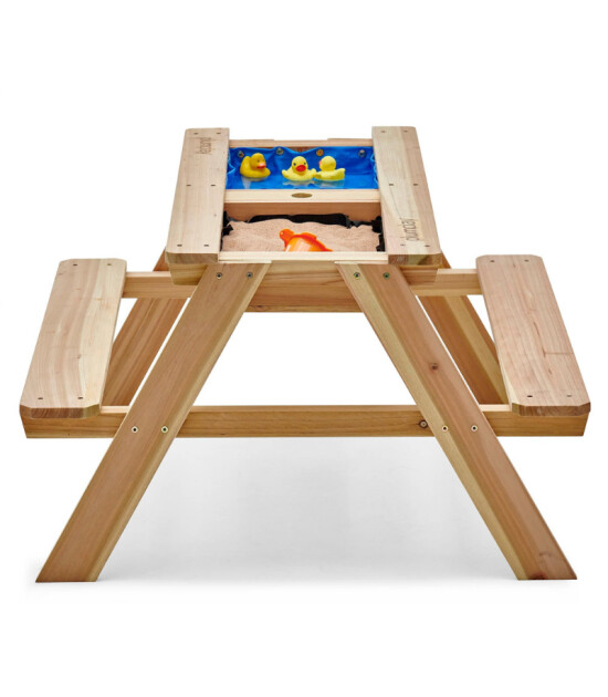 Plum Ahşap Kum ve Su Piknik Masası