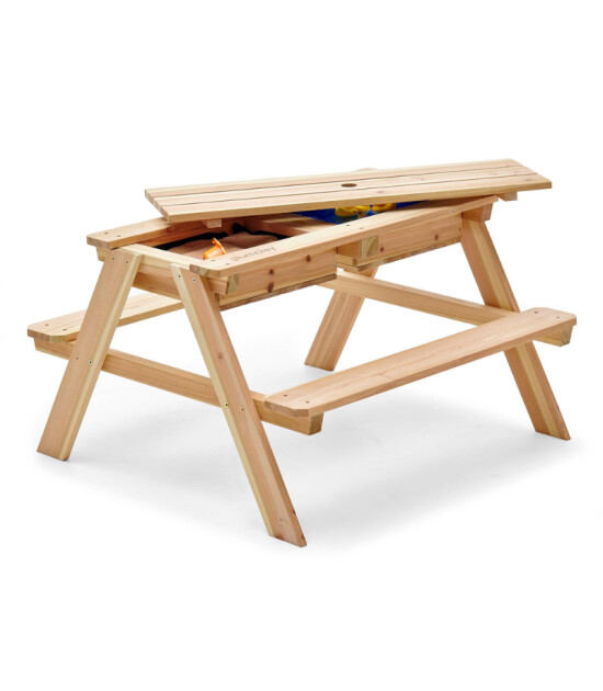 Plum Ahşap Kum ve Su Piknik Masası