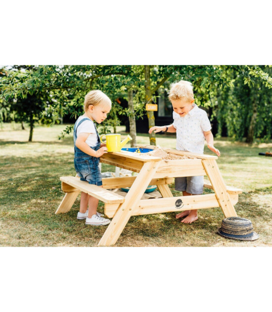 Plum Ahşap Kum ve Su Piknik Masası