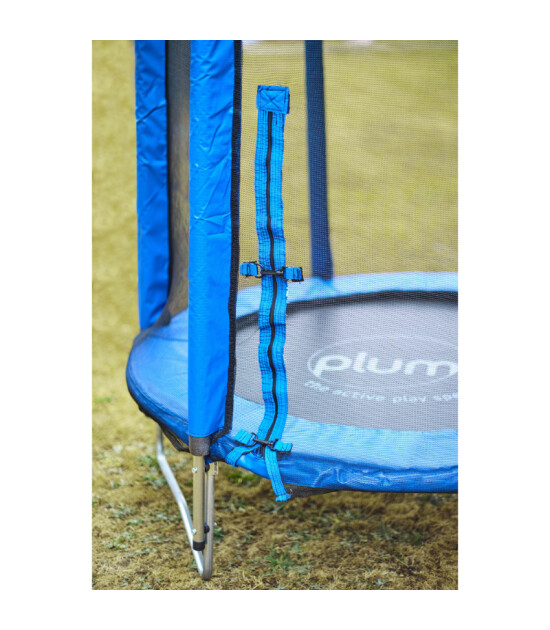 Plum File Korumalı Trambolin (122 cm) // Mavi