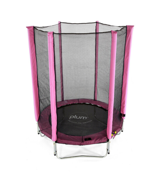Plum File Korumalı Trambolin (122 cm) // Pembe