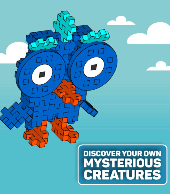 Plus-Plus Learn to Build Yaratıcı Blok // Creatures (240 Parça)
