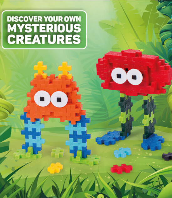 Plus-Plus Learn to Build Yaratıcı Blok // Creatures (240 Parça)