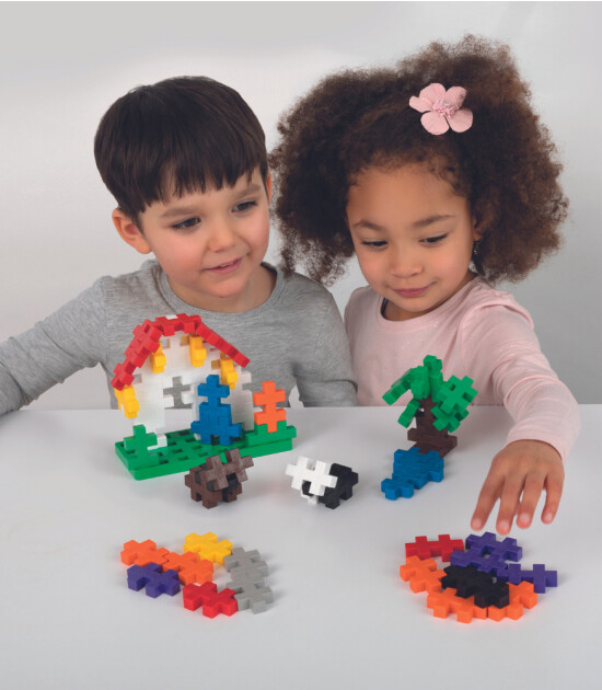 Plus-Plus Big Learn to Build Yaratıcı Blok (60 Parça)