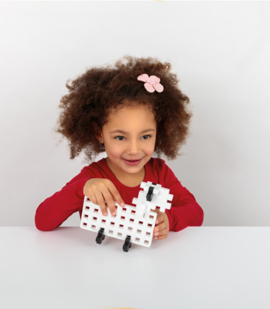 Plus-Plus Big Learn to Build Yaratıcı Blok (60 Parça)