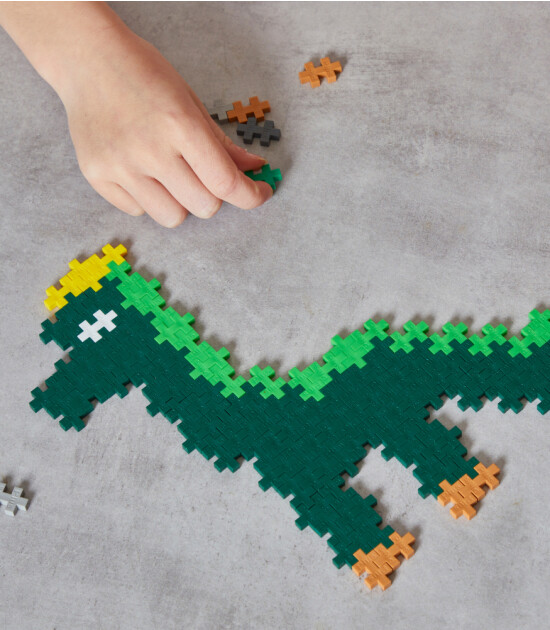 Plus-Plus Learn to Build Yaratıcı Blok // Dinosaurs (600 Parça)