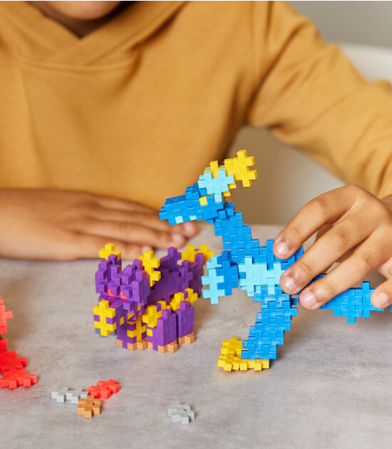 Plus-Plus Learn to Build Yaratıcı Blok // Dinosaurs (600 Parça)