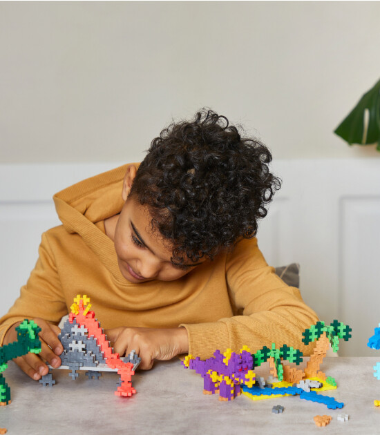 Plus-Plus Learn to Build Yaratıcı Blok // Dinosaurs (600 Parça)