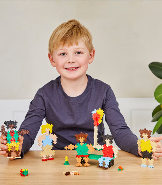 Plus-Plus Learn to Build Yaratıcı Blok // People of the World (275 Par&ccedil;a)