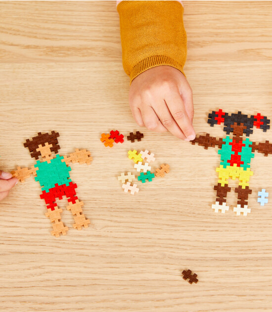 Plus-Plus Learn to Build Yaratıcı Blok // People of the World (275 Par&ccedil;a)