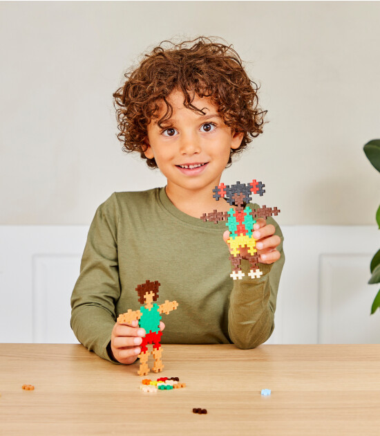 Plus-Plus Learn to Build Yaratıcı Blok // People of the World (275 Par&ccedil;a)