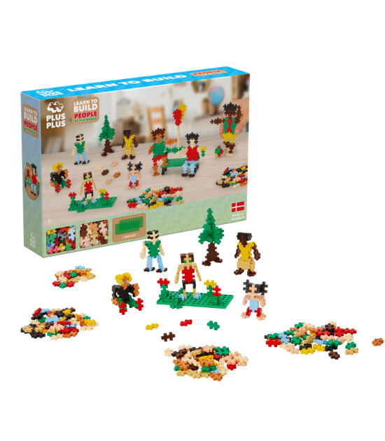 Plus-Plus Learn to Build Yaratıcı Blok // People of the World (275 Par&ccedil;a)