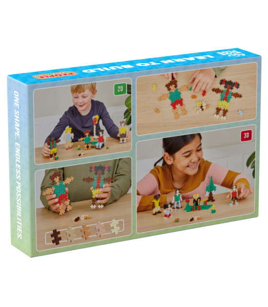 Plus-Plus Learn to Build Yaratıcı Blok // People of the World (275 Par&ccedil;a)