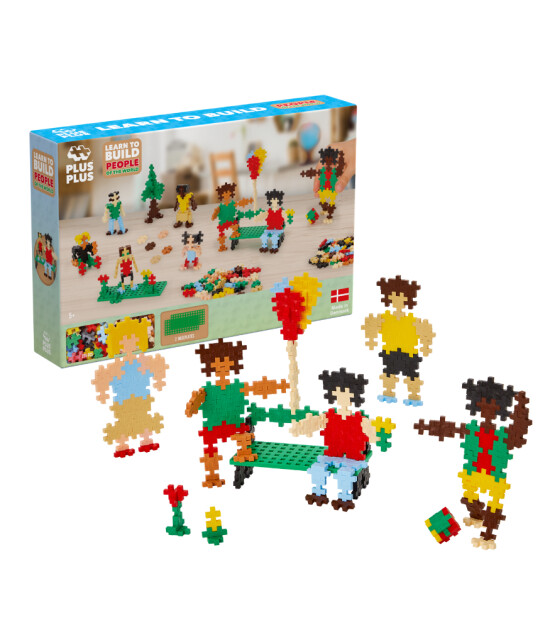 Plus-Plus Learn to Build Yaratıcı Blok // People of the World (275 Par&ccedil;a)