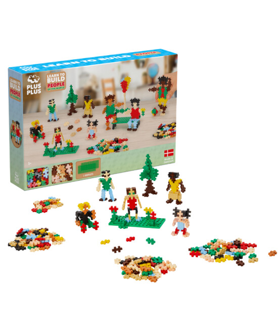 Plus-Plus Learn to Build Yaratıcı Blok // People of the World (275 Par&ccedil;a)
