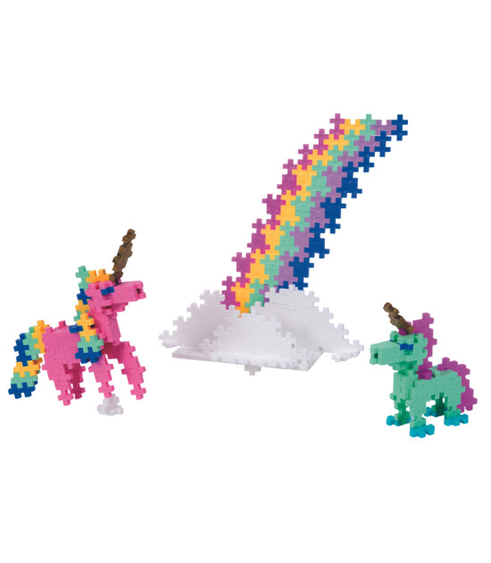 Plus-Plus Learn to Build Yaratıcı Blok // Unicorns (255 Parça)