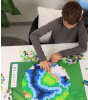 Plus-Plus Puzzle by Number Yaratıcı Blok // Earth (800 Parça)