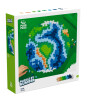 Plus-Plus Puzzle by Number Yaratıcı Blok // Earth (800 Parça)