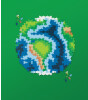 Plus-Plus Puzzle by Number Yaratıcı Blok // Earth (800 Parça)