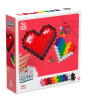 Plus-Plus Puzzle by Number Yaratıcı Blok // Hearts (250 Parça)