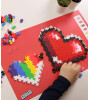 Plus-Plus Puzzle by Number Yaratıcı Blok // Hearts (250 Parça)