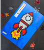 Plus-Plus Puzzle by Number Yaratıcı Blok // Rocket (500 Parça)