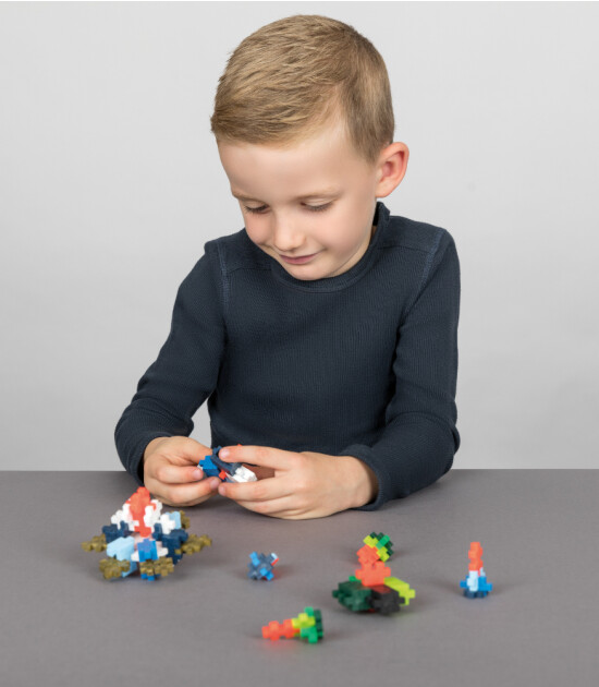 Plus-Plus Learn to Build Yaratıcı Blok // Spinning Tops (240 Parça)