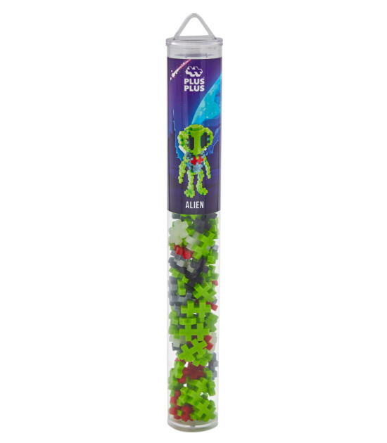 Plus-Plus Yaratıcı Blok Tüp // Alien (100 Parça)