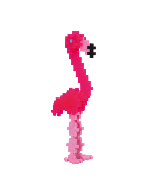 Plus-Plus Yaratıcı Blok Tüp // Flamingo (100 Parça)