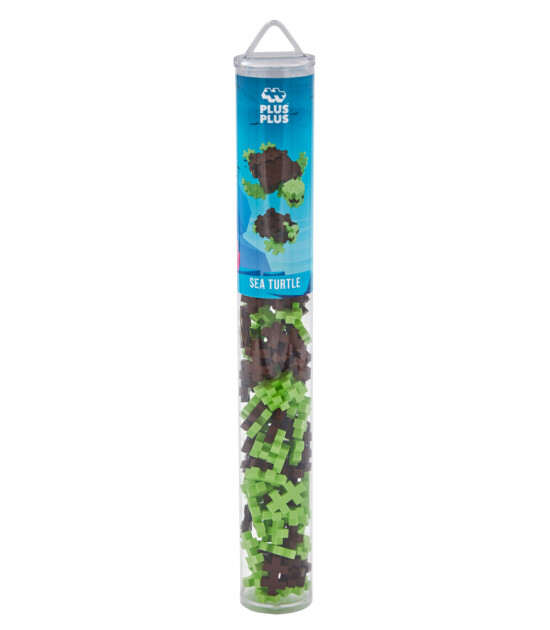 Plus-Plus Yaratıcı Blok Tüp //  Sea Turtle (100 Parça)
