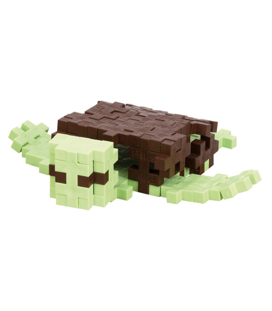 Plus-Plus Yaratıcı Blok Tüp //  Sea Turtle (100 Parça)