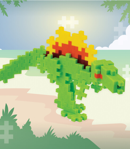 Plus-Plus Yaratıcı Blok Tüp // Spinosaurus (100 Parça)