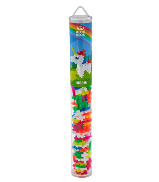 Plus-Plus Yaratıcı Blok Tüp // Unicorn (100 Parça)